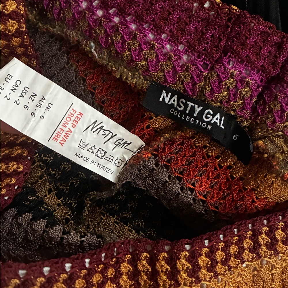 Flared Multicolored Striped Pants - image 4